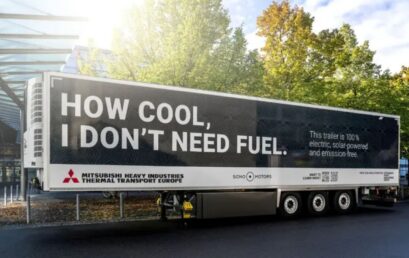 Напівпричепи з інтегрованою сонячною системою охолодження